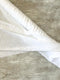 White Light Weight Washed Polyester Woven Fabric Designer Deadstock Fabric by the yard ATW00178R